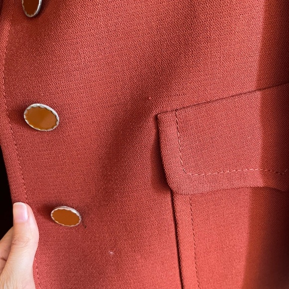 Vintage Raphael Mack Salon Pure Virgin Wool Suit Skirt/Blazer Set - Picture 9 of 16